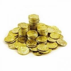 PIRATES -  144 GOLD COINS PACK