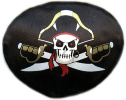 PIRATES -  EYE PATCH - CAPTAIN PIRATE (CHILD)