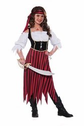 PIRATES -  PIRATE COSTUME (TEEN - ONE SIZE)