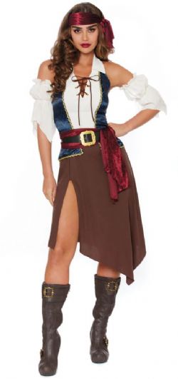 PIRATES -  ROGUE PIRATE WENCH COSTUME (ADULT)