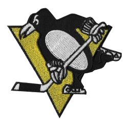 PITTSBURGH PENGUINS -  EMBROIDERED LOGO PATCH