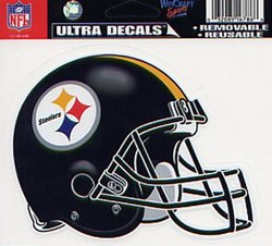 PITTSBURGH STEELERS -  5X6 DECAL REMOVABLE AND REUSABLE