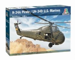 PLANE -  H-34A PIRATE / UH-34D U.S.MARINES 1/48