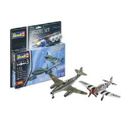 PLANE -  ME262 AND P-51B 1/72 (LEVEL 3) -  REVELL