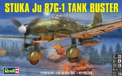 PLANE -  STUKA JU 87G-1 TANK BUSTER - 1/48 -  REVELL