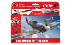 PLANE -  SUPERMARINE SPITFIRE MK.VC AIRFIX STARTER SET 1/72