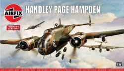 PLANE -  VINTAGE CLASSICS - HANDLEY PAGE HAMPDEN - 1/72 -  AIRFIX