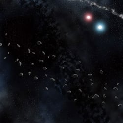 PLAYMAT -  ASTEROID BELT (36