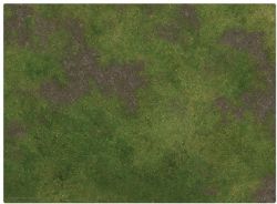 PLAYMAT -  BROKEN GRASSLAND/DESERTSCRUBLAND MAT/ UNGRIDDED (44'' X 30'')