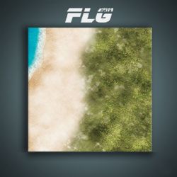 PLAYMAT -  FLG MATS - ISLAND (4'X4')