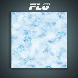 PLAYMAT -  FLG MATS - SNOW 2 (3'X3')