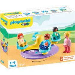PLAYMOBIL -  1.2.3: NUMBER-MERRY-GO-ROUND 71324