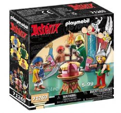 PLAYMOBIL -  ARTIFIS' POISONED CAKE (24 PIECES) -  ASTERIX 71269