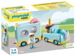 PLAYMOBIL -  DOUGHNUT TRUCK WITH STACKING AND SORTING FEATURE 71325