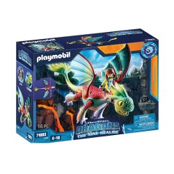 PLAYMOBIL -  DRAGONS: THE NINE REALMS - FEATHERS & ALEX (14 PIECES) 71083