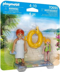 PLAYMOBIL -  DUOPACK WATER PARK SWIMMERS (6 PIECES) 70690