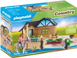 PLAYMOBIL -  EXTENSION BOX WITH HORSE (68 PC) 71240