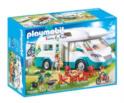 PLAYMOBIL -  FAMILY CAMPER (135 PIECES) 70088