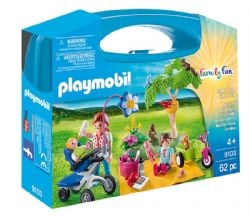 PLAYMOBIL -  FAMILY PICNIC CARRY CASE (62 PIECES) 9103