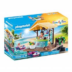 PLAYMOBIL -  FLOATING BAR AND VACATIONERS (91 PIECES) 70612