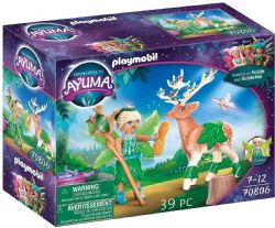 PLAYMOBIL -  FOREST FAIRY WITH SOUL ANIMAL (39 PIECES) 70806