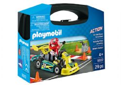 PLAYMOBIL -  GO-KART RACER CARRY CASE (29 PIECES) 9322