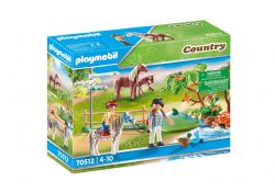 PLAYMOBIL -  HIKERS AND ANIMALS (55 PIECES) 70512