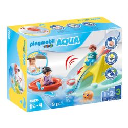 PLAYMOBIL -  ISLAND WITH WATER SLIDE (8 PIECES) 70635