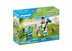 PLAYMOBIL -  LEWITZER RIDER AND PONY (22 PIECES) 70515