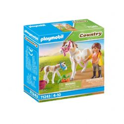PLAYMOBIL -  MARE AND FOAL (11 PC) 71243