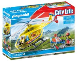 PLAYMOBIL -  MEDICAL HELICOPTER (48 PIECES) 71203