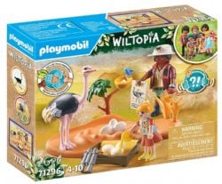 PLAYMOBIL -  OSTRICH KEEPERS (26 PIECES) -  WILTOPIA 71296