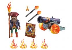 PLAYMOBIL -  PIRATE WITH CANNON GIFT SET (19 PIECES) 71189