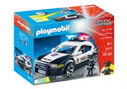 PLAYMOBIL -  POLICE CAR (30 PIECES) 5673