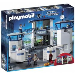 PLAYMOBIL -  POLICE HEADQUARTERS WITH PRISON (256 PIECES) 6919