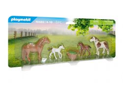 PLAYMOBIL -  PONIES AND FOALS (6 PIECES) 70682