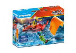 PLAYMOBIL -  RESCUER AND KITESURFER (95 PIECES) 70144