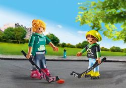 PLAYMOBIL -  ROLLER HOCKEY PLAYERS (13 PIECES) 71209