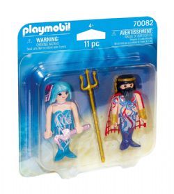 PLAYMOBIL -  SEA KING AND MERMAID (11 PIECES) 70082