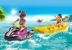 PLAYMOBIL -  SEA SCOOTER AND FLOATING BANANA STARTER PACK (10 PIECES) 70906