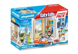PLAYMOBIL -  STARTER PACK PEDIATRICIAN'S OFFICE (57 PIECES) 70818