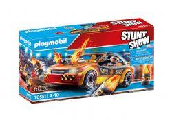 PLAYMOBIL -  STUNTSHOW CRASH TEST CAR (60 PIECES) 70551