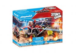 PLAYMOBIL -  STUNTSHOW VEHICULE AND FIRE FIGHTER (58 PIECES) 70554