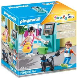 PLAYMOBIL -  TOURISTS WITH ATM (29 PIECES) 70439