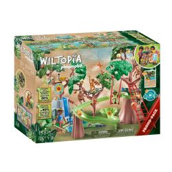 PLAYMOBIL -  WILTOPIA: TROPICAL JUNGLE PLAYGROUND (138 PIECES) 71143