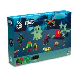 PLUS PLUS -  LEARN TO BUILD - GLOW (500 PIECES)