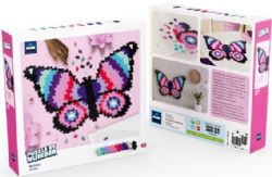 PLUS PLUS -  PUZZLE BY NUMBER BUTTERFLY (800 PIECES)