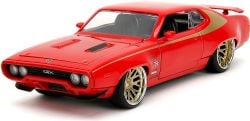 PLYMOUTH -  1972 GTX - RED - 1/24 -  BIG TIME MUSCLE