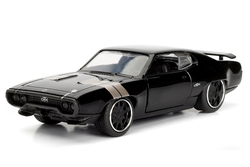PLYMOUTH -  DOM'S GTX 1/24 - BLACK -  FAST AND FURIOUS