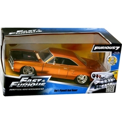 PLYMOUTH -  DOM'S ROAD RUNNER 1/24 - ORANGE -  FAST AND FURIOUS